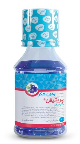 تصویر Pritifen Lito 1 MG/5 ML 120 ML Syrup